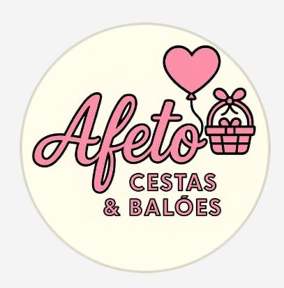 Logotipo Afeto cestas e balões