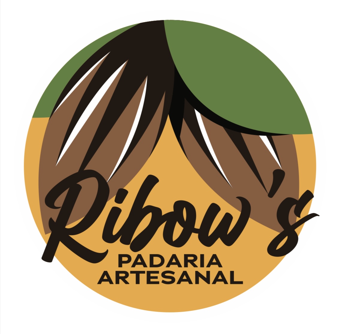 Logotipo Ribow’s Padaria Artesanal