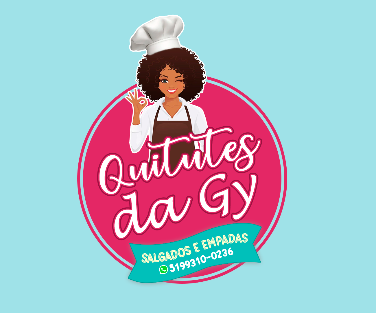 Logotipo Quitutes da Gy