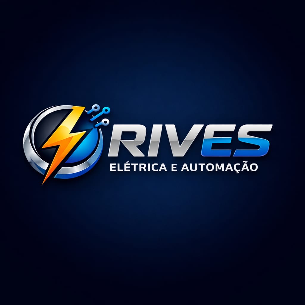 Logotipo Rives - Elétrica e Automação