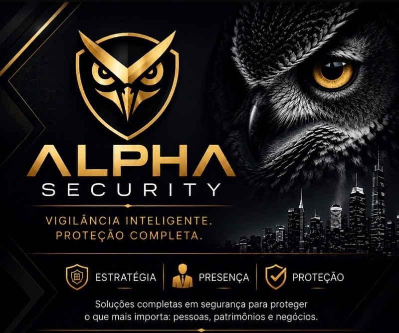 Logotipo Alpha Security